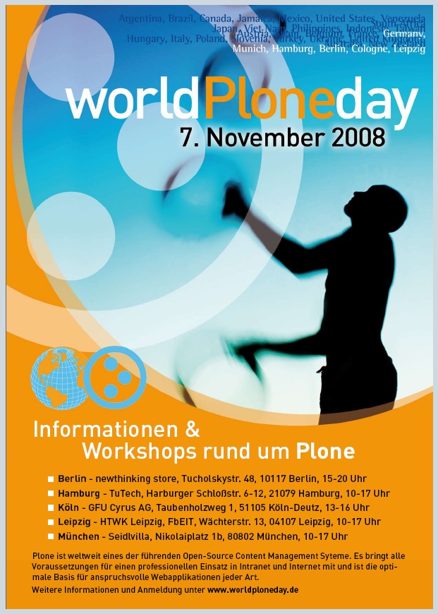 Plone Day 2008 Plakat