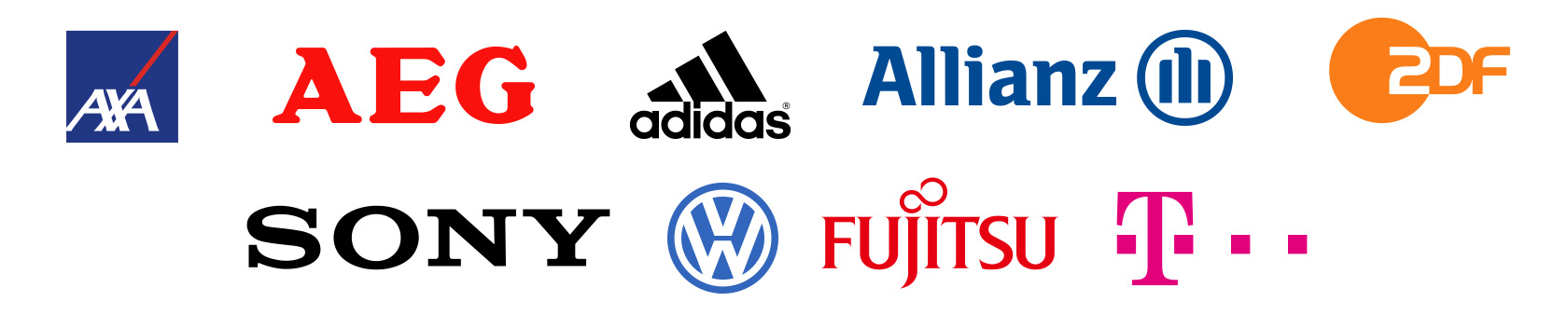 Logos der GFU Kunden
