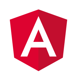 Angular und TypeScript - Komplett Logo