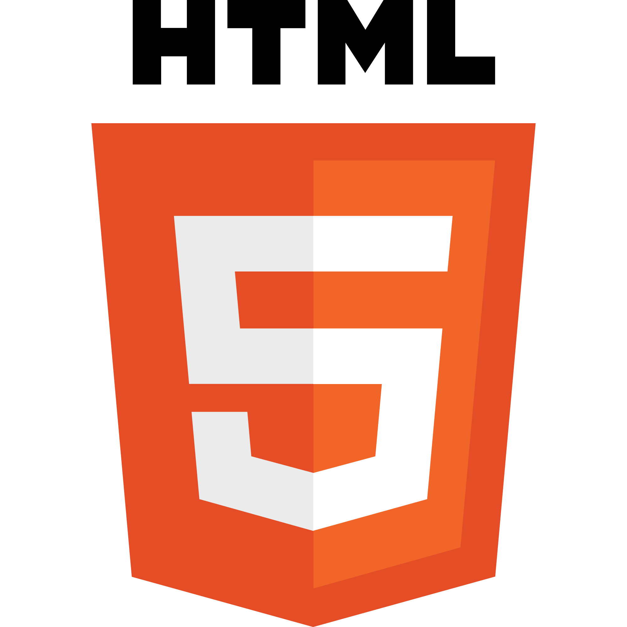 HTML5 Frameworks: Angular  Vue und Polymer Logo