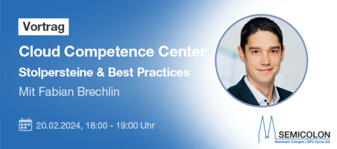 Die interne IT als Cloud Competence Center Stolpersteine & Best Practices aus der Praxis